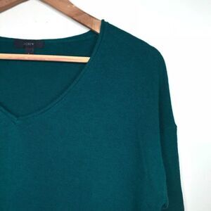 J Crew Sz S Hunter Green Cardigan Sweater